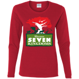 T-Shirts Red / S Seven Kingdoms Women's Long Sleeve T-Shirt