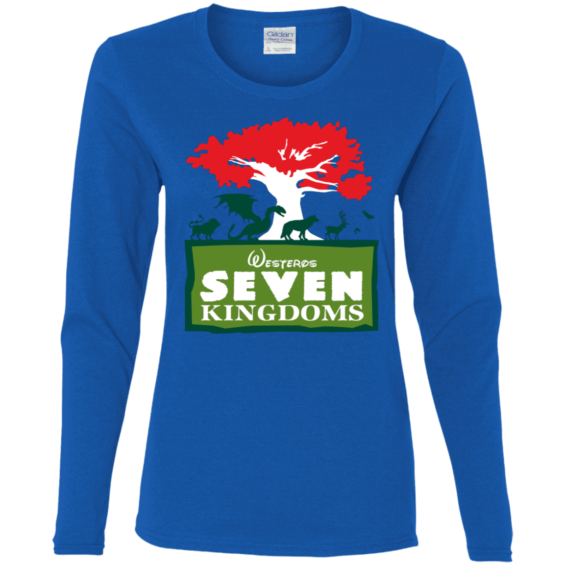 T-Shirts Royal / S Seven Kingdoms Women's Long Sleeve T-Shirt