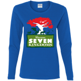 T-Shirts Royal / S Seven Kingdoms Women's Long Sleeve T-Shirt