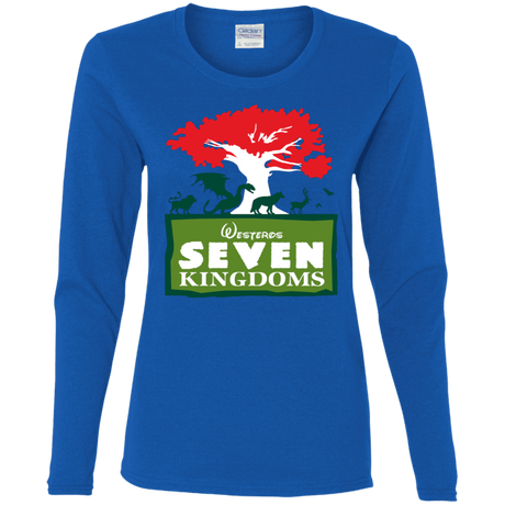 T-Shirts Royal / S Seven Kingdoms Women's Long Sleeve T-Shirt