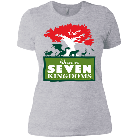 T-Shirts Heather Grey / X-Small Seven Kingdoms Women's Premium T-Shirt