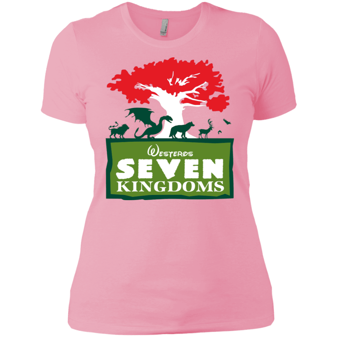 T-Shirts Light Pink / X-Small Seven Kingdoms Women's Premium T-Shirt