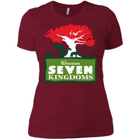 T-Shirts Scarlet / X-Small Seven Kingdoms Women's Premium T-Shirt