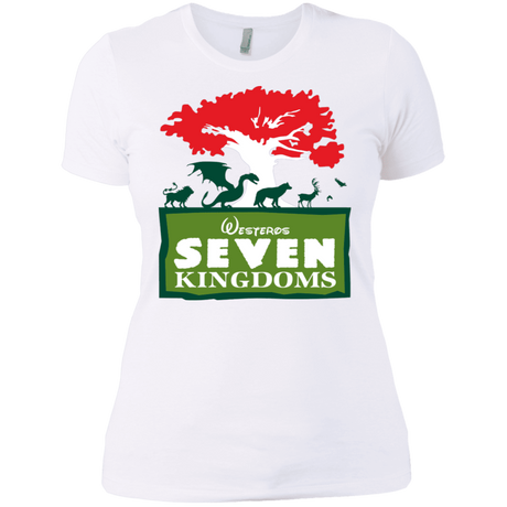 T-Shirts White / X-Small Seven Kingdoms Women's Premium T-Shirt