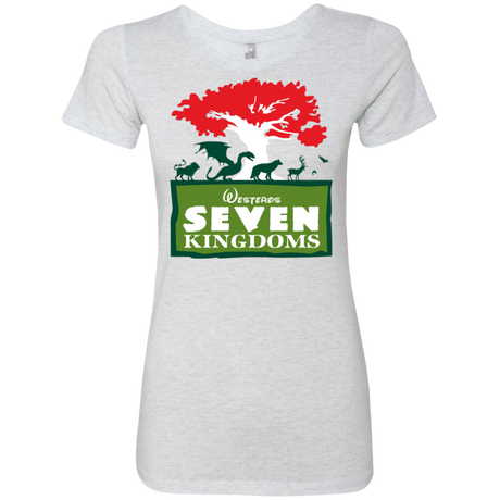T-Shirts Heather White / S Seven Kingdoms Women's Triblend T-Shirt