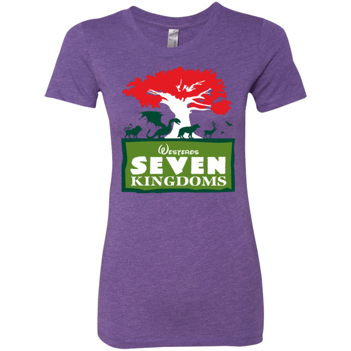 T-Shirts Purple Rush / S Seven Kingdoms Women's Triblend T-Shirt