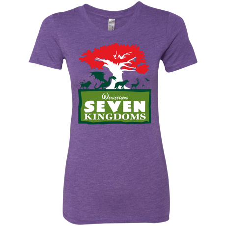 T-Shirts Purple Rush / S Seven Kingdoms Women's Triblend T-Shirt