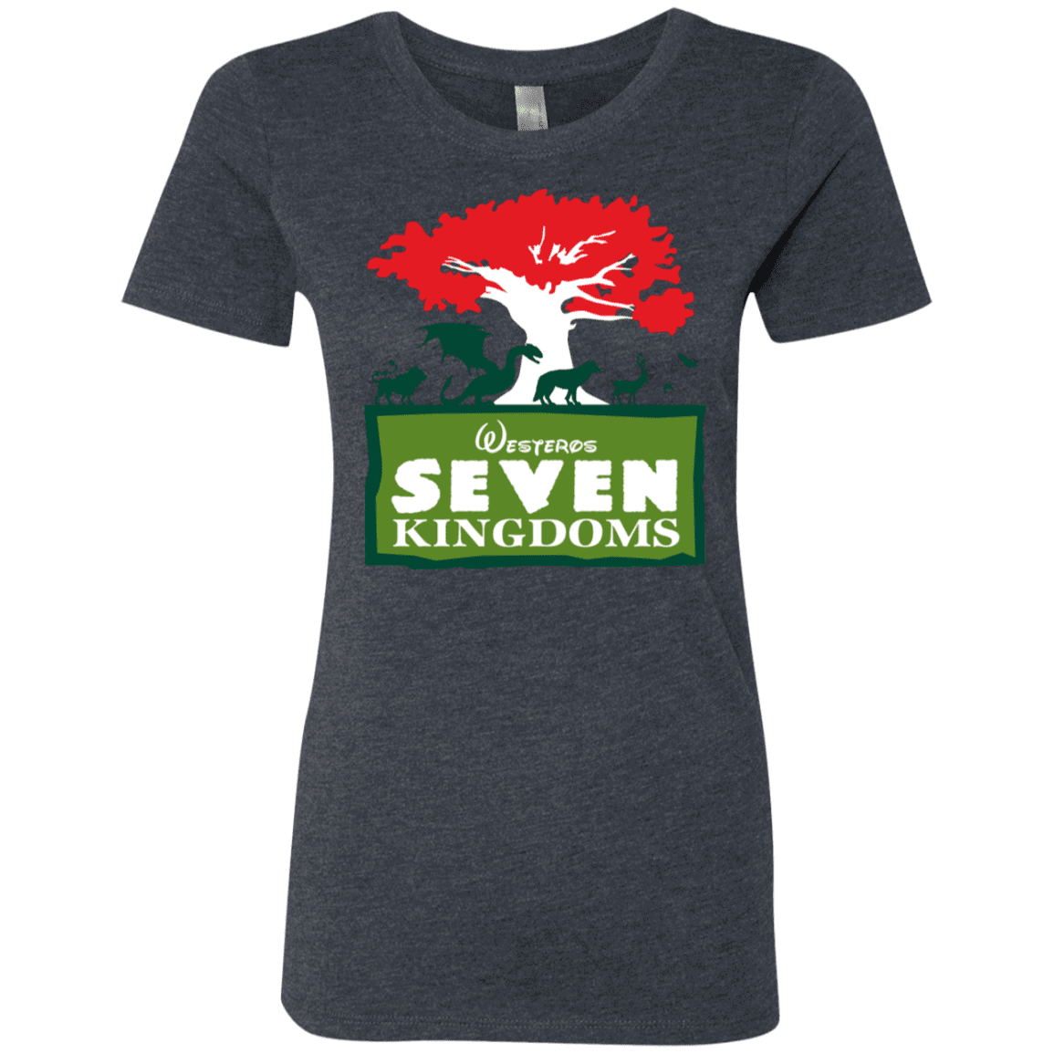 T-Shirts Vintage Navy / S Seven Kingdoms Women's Triblend T-Shirt