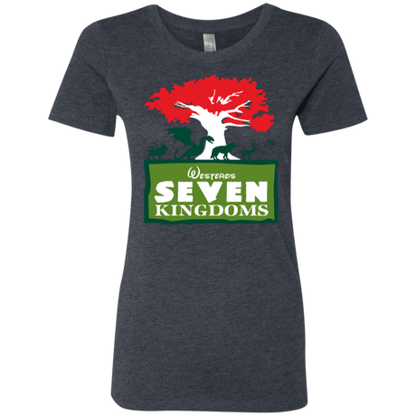 T-Shirts Vintage Navy / S Seven Kingdoms Women's Triblend T-Shirt