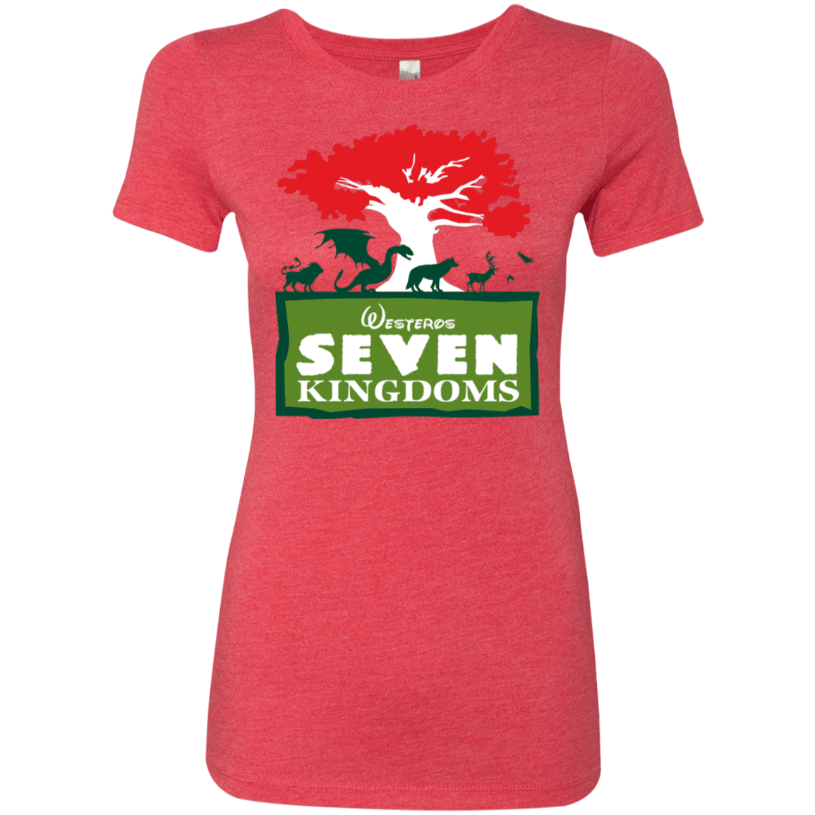 T-Shirts Vintage Red / S Seven Kingdoms Women's Triblend T-Shirt