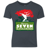 T-Shirts Vintage Navy / YXS Seven Kingdoms Youth Triblend T-Shirt