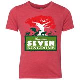 T-Shirts Vintage Red / YXS Seven Kingdoms Youth Triblend T-Shirt