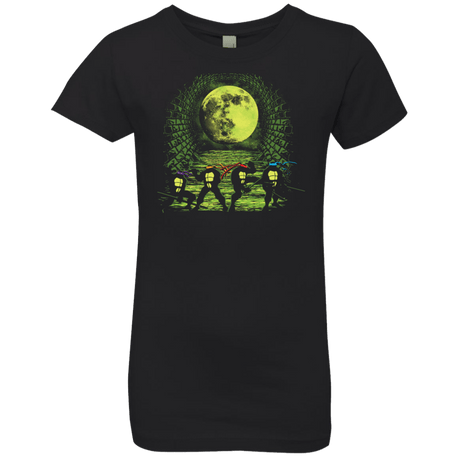 T-Shirts Black / YXS Sewer Fighters Girls Premium T-Shirt