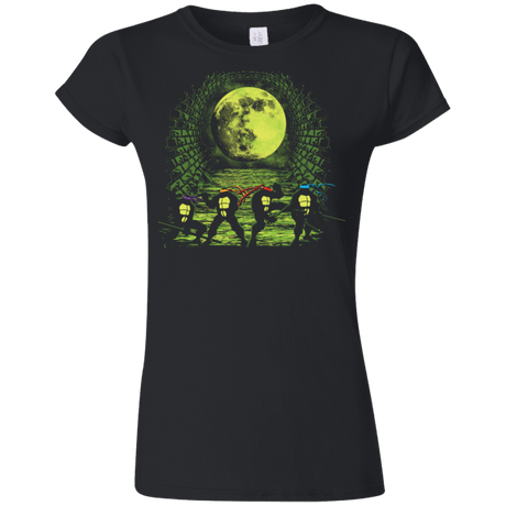 T-Shirts Black / S Sewer Fighters Junior Slimmer-Fit T-Shirt