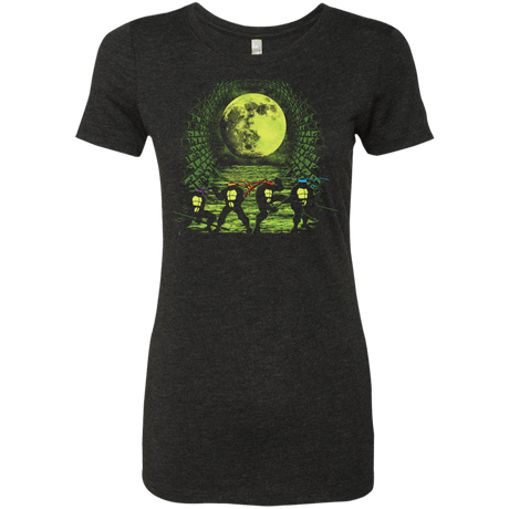 T-Shirts Vintage Black / S Sewer Fighters Women's Triblend T-Shirt