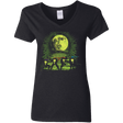 T-Shirts Black / S Sewer Fighters Women's V-Neck T-Shirt