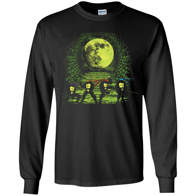 T-Shirts Black / YS Sewer Fighters Youth Long Sleeve T-Shirt