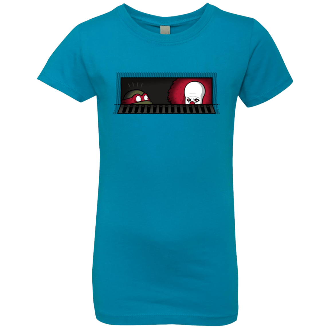 T-Shirts Turquoise / YXS Sewermates Girls Premium T-Shirt