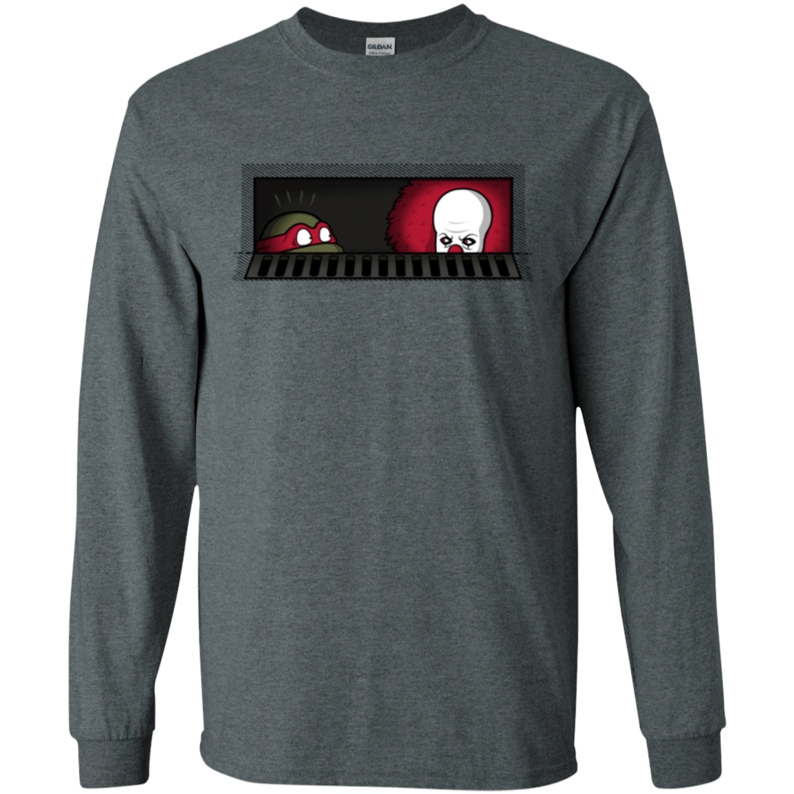 T-Shirts Dark Heather / S Sewermates Men's Long Sleeve T-Shirt