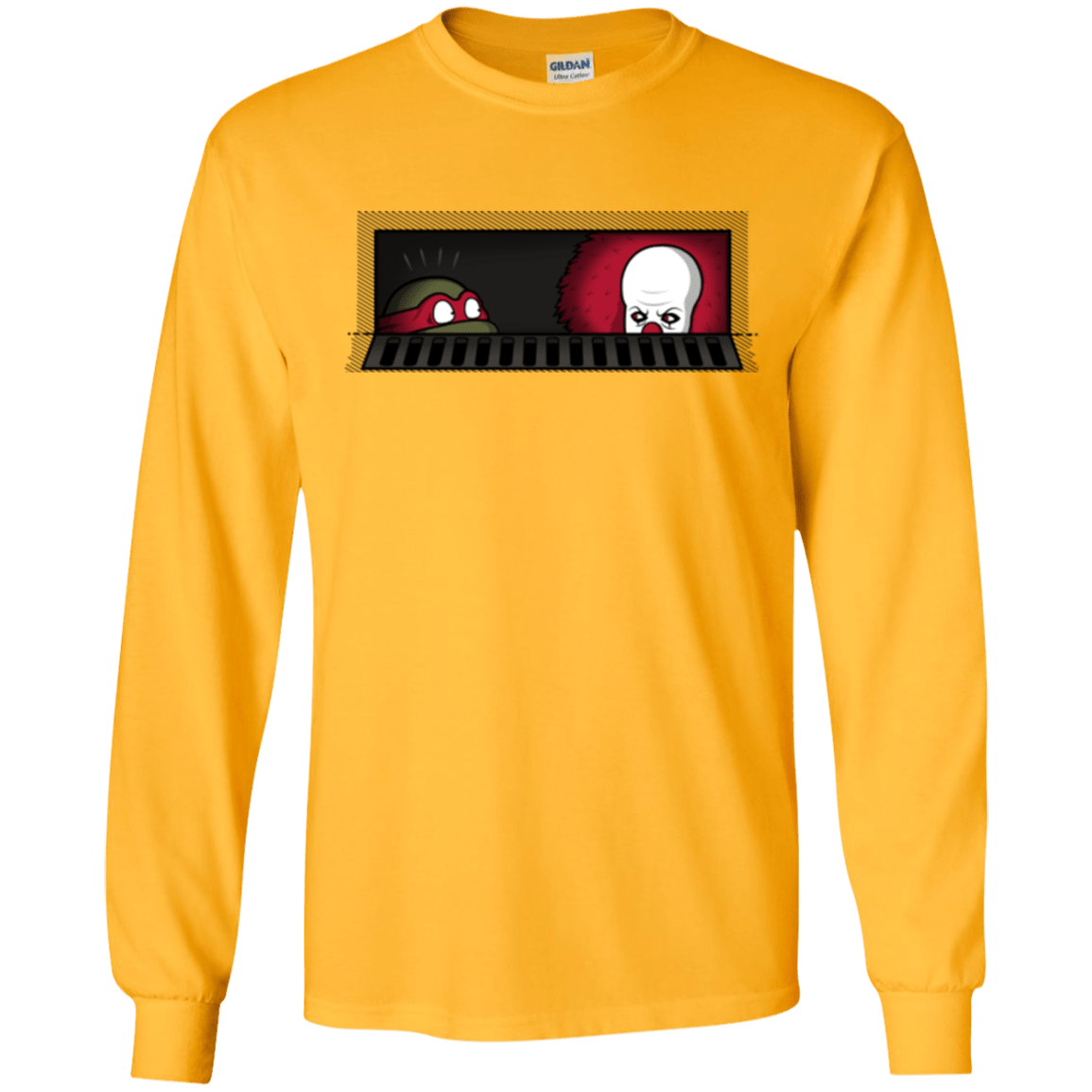 T-Shirts Gold / S Sewermates Men's Long Sleeve T-Shirt