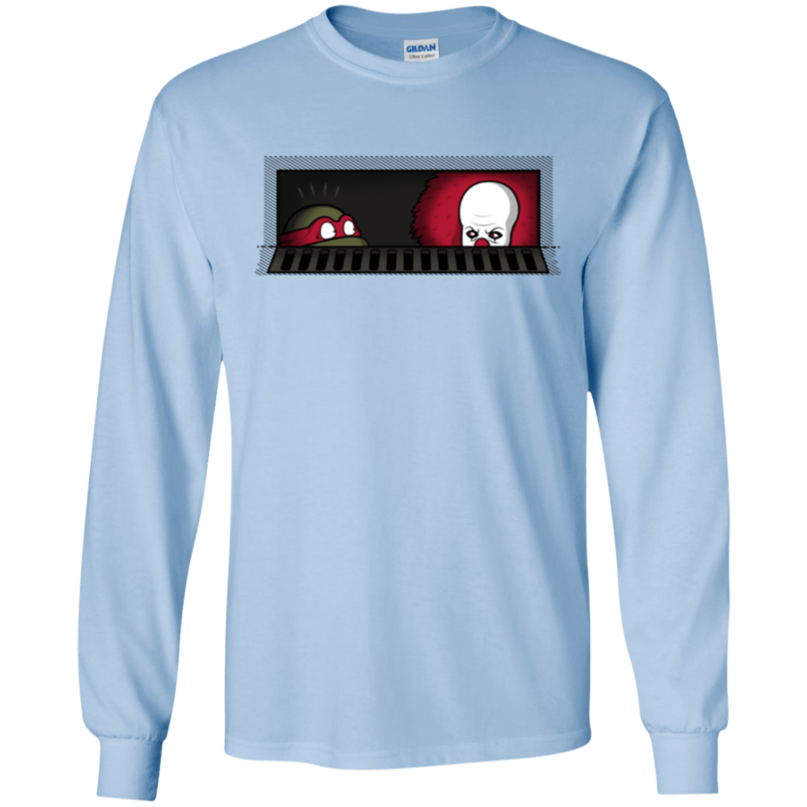 T-Shirts Light Blue / S Sewermates Men's Long Sleeve T-Shirt