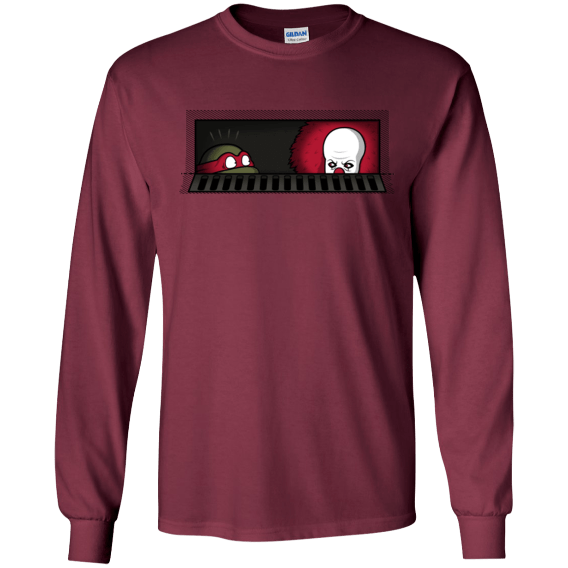 T-Shirts Maroon / S Sewermates Men's Long Sleeve T-Shirt