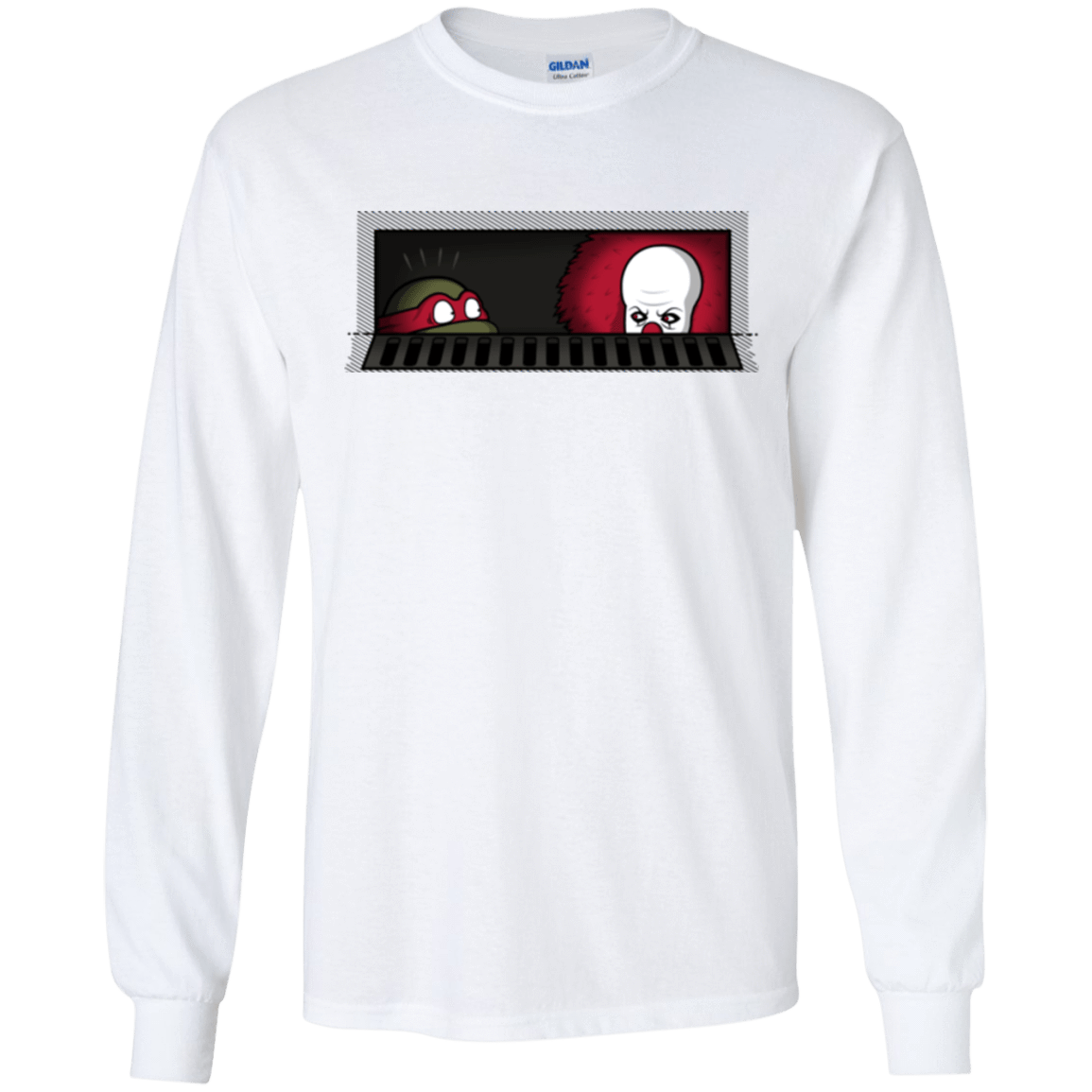 T-Shirts White / S Sewermates Men's Long Sleeve T-Shirt