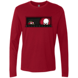 T-Shirts Cardinal / S Sewermates Men's Premium Long Sleeve
