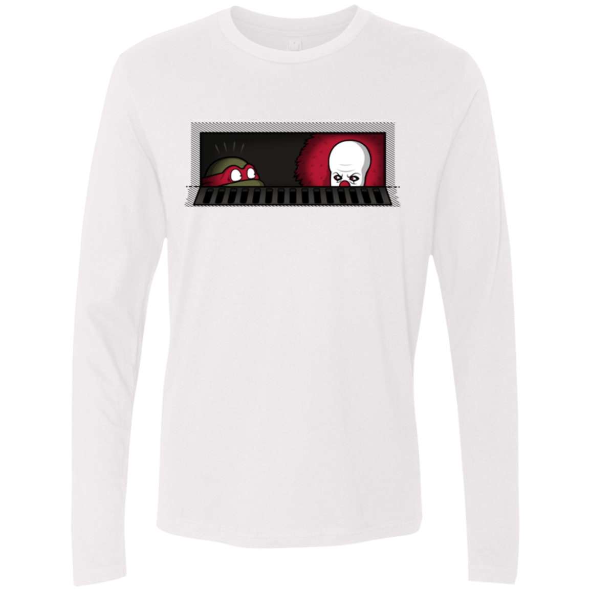 T-Shirts White / S Sewermates Men's Premium Long Sleeve