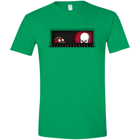 T-Shirts Irish Green / S Sewermates Men's Semi-Fitted Softstyle