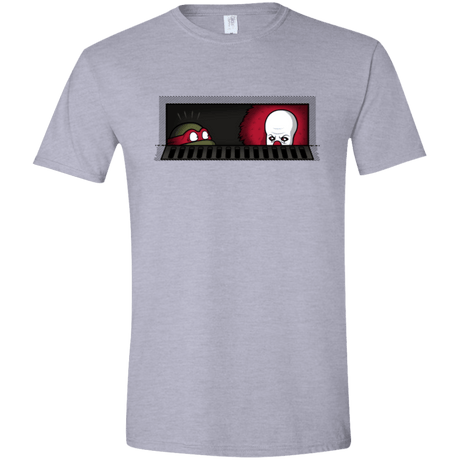 T-Shirts Sport Grey / X-Small Sewermates Men's Semi-Fitted Softstyle