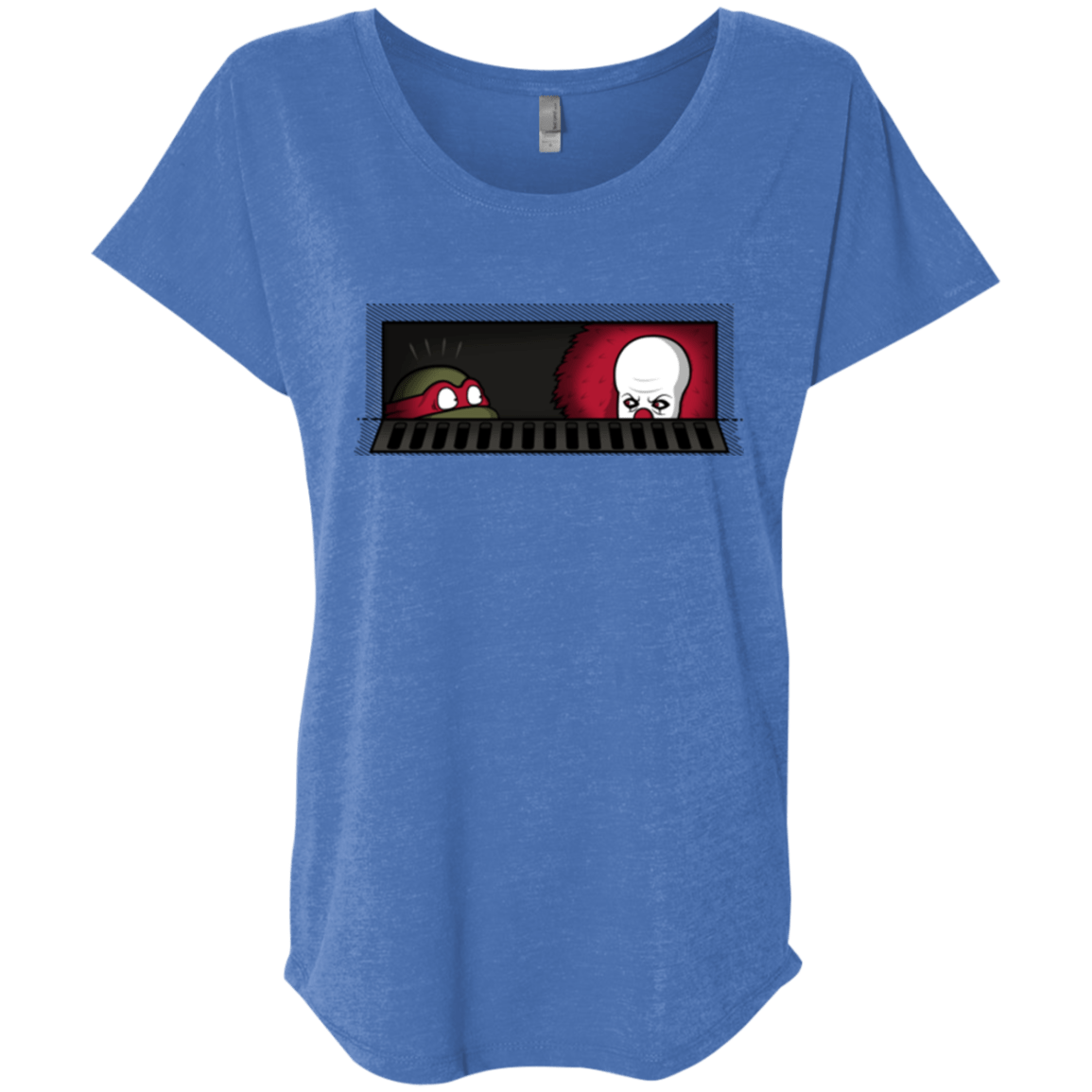 T-Shirts Vintage Royal / X-Small Sewermates Triblend Dolman Sleeve