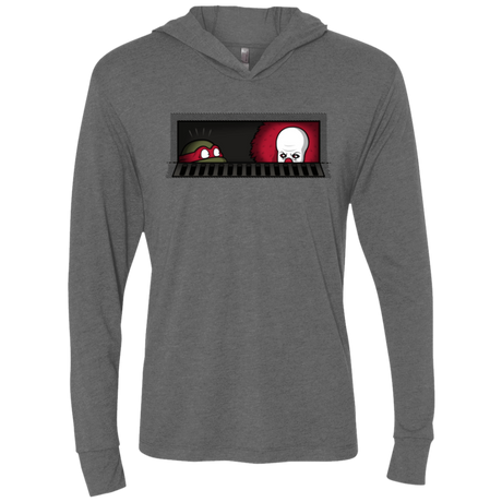 T-Shirts Premium Heather / X-Small Sewermates Triblend Long Sleeve Hoodie Tee