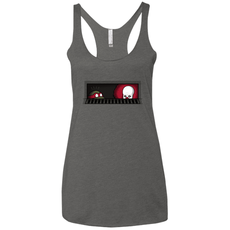 T-Shirts Premium Heather / X-Small Sewermates Women's Triblend Racerback Tank