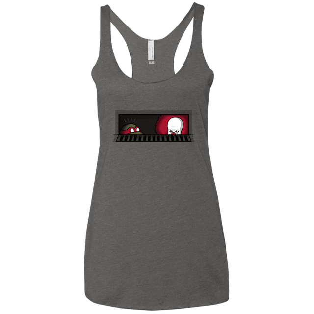 T-Shirts Premium Heather / X-Small Sewermates Women's Triblend Racerback Tank