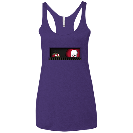 T-Shirts Purple Rush / X-Small Sewermates Women's Triblend Racerback Tank