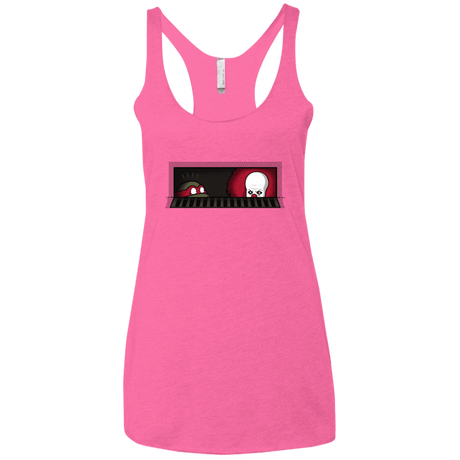 T-Shirts Vintage Pink / X-Small Sewermates Women's Triblend Racerback Tank