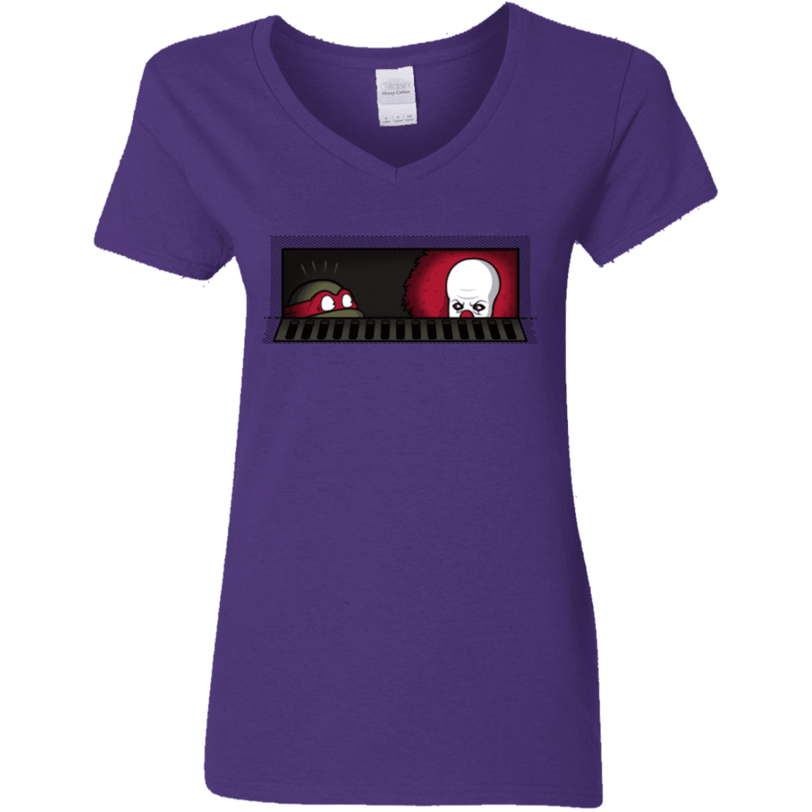 T-Shirts Purple / S Sewermates Women's V-Neck T-Shirt