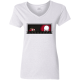 T-Shirts White / S Sewermates Women's V-Neck T-Shirt