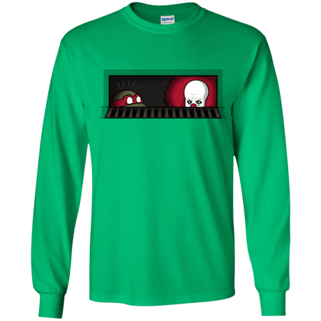 T-Shirts Irish Green / YS Sewermates Youth Long Sleeve T-Shirt