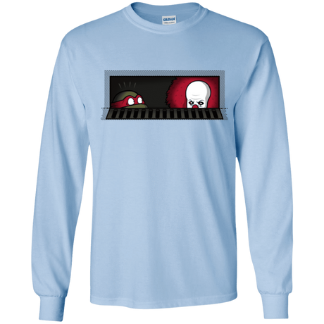T-Shirts Light Blue / YS Sewermates Youth Long Sleeve T-Shirt