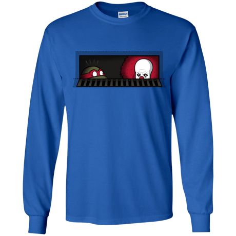 T-Shirts Royal / YS Sewermates Youth Long Sleeve T-Shirt