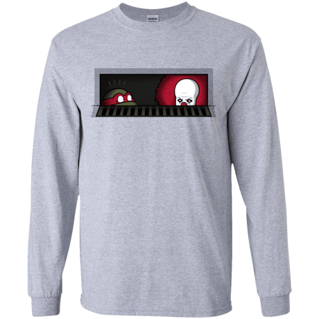 T-Shirts Sport Grey / YS Sewermates Youth Long Sleeve T-Shirt