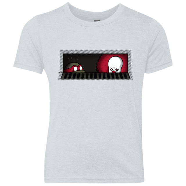 T-Shirts Heather White / YXS Sewermates Youth Triblend T-Shirt