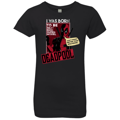 T-Shirts Black / YXS Sexy Rich Super Model Girls Premium T-Shirt