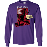 T-Shirts Purple / S Sexy Rich Super Model Men's Long Sleeve T-Shirt