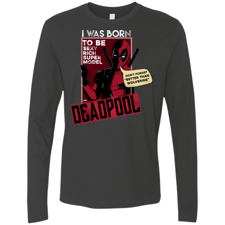 T-Shirts Heavy Metal / S Sexy Rich Super Model Men's Premium Long Sleeve