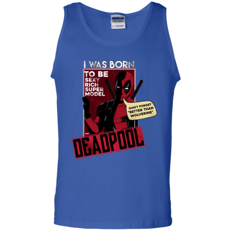 T-Shirts Royal / S Sexy Rich Super Model Men's Tank Top