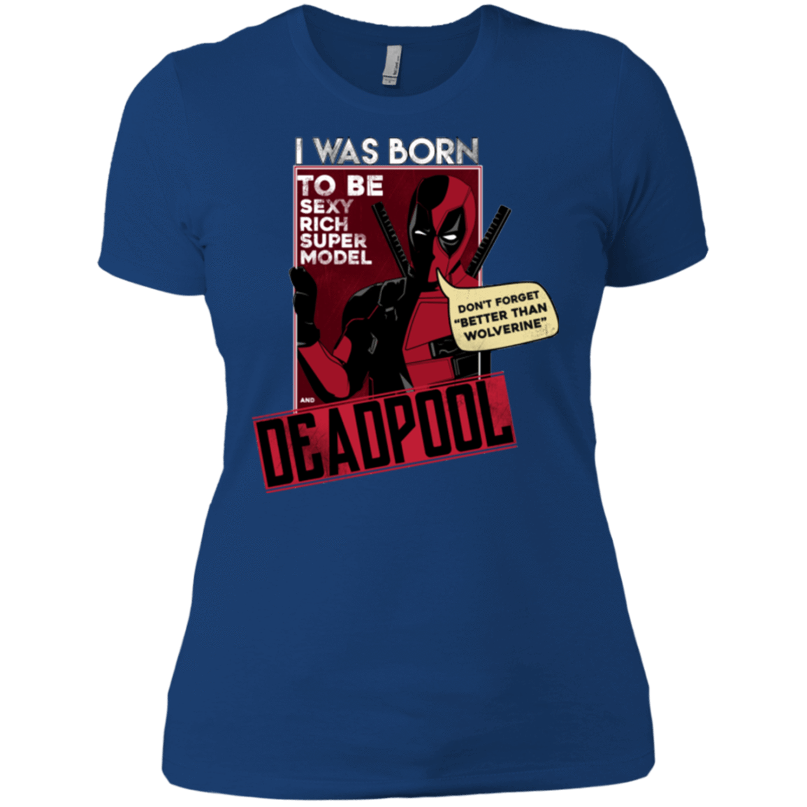 T-Shirts Royal / X-Small Sexy Rich Super Model Women's Premium T-Shirt