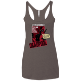 T-Shirts Macchiato / X-Small Sexy Rich Super Model Women's Triblend Racerback Tank